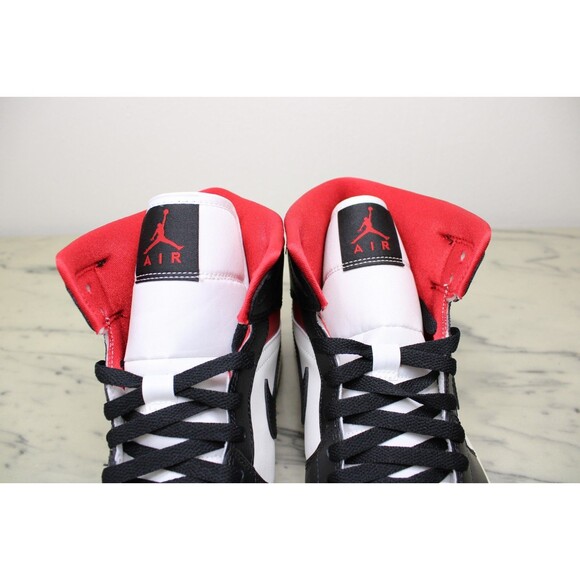 Nike Air Jordan 1 Mid Women's Sneakers-Black/Gym Red (US 12 Women’s) NEW IN BOX - Picture 7 of 13